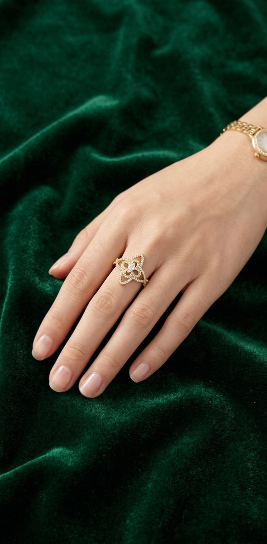 Bague Soa- Plaqué Or jaune