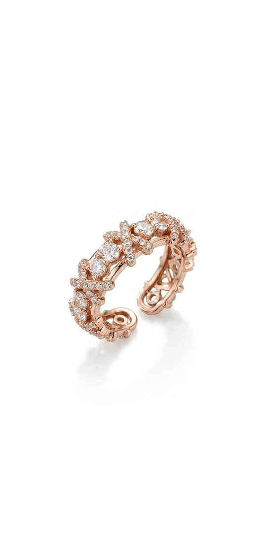 Bague Rosé Impériale- plaqué Or rose