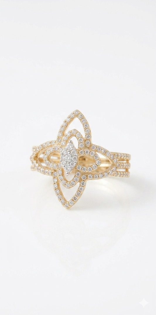 Bague Soa- Plaqué Or jaune