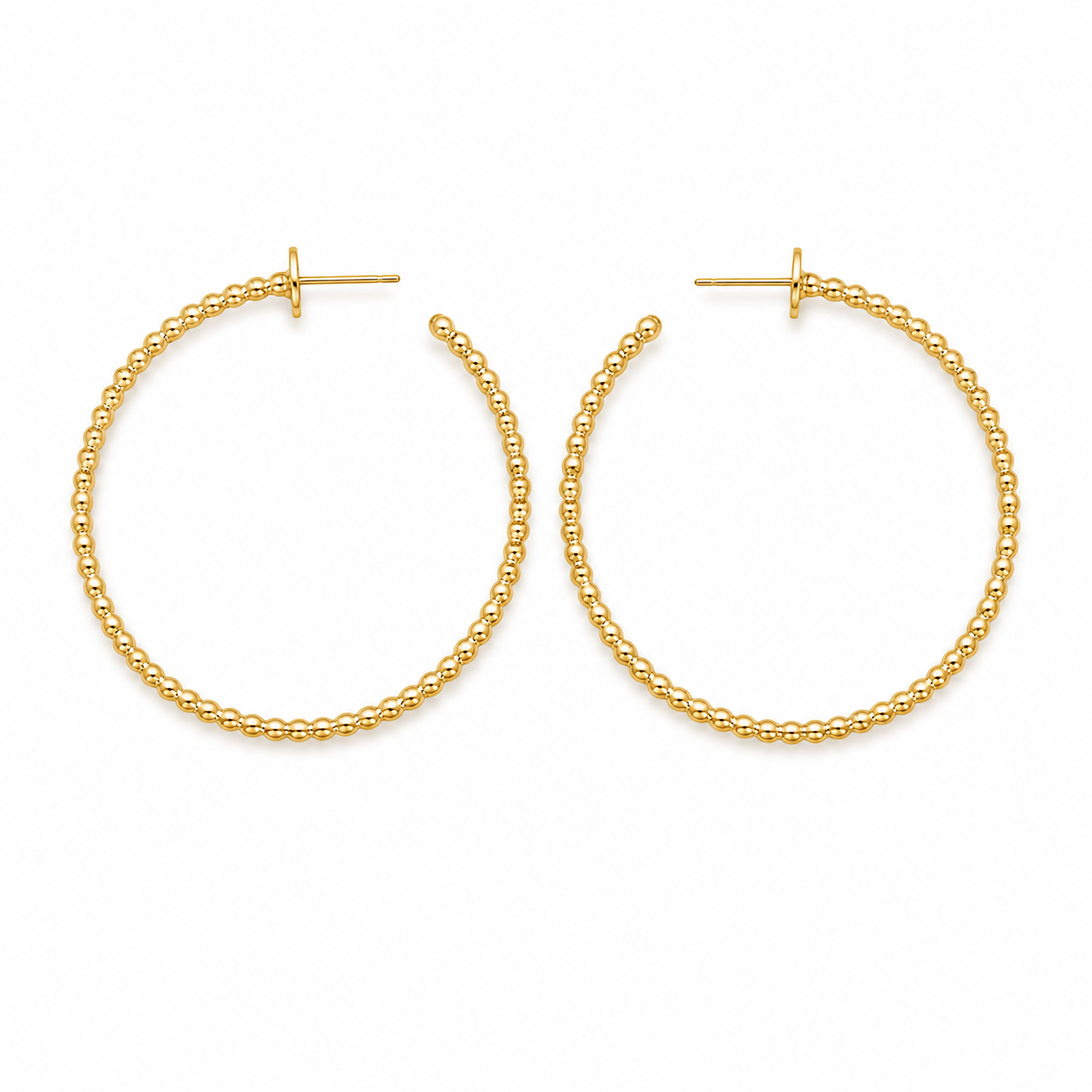 Créoles Perla Gold- Plaqué Or jaune
