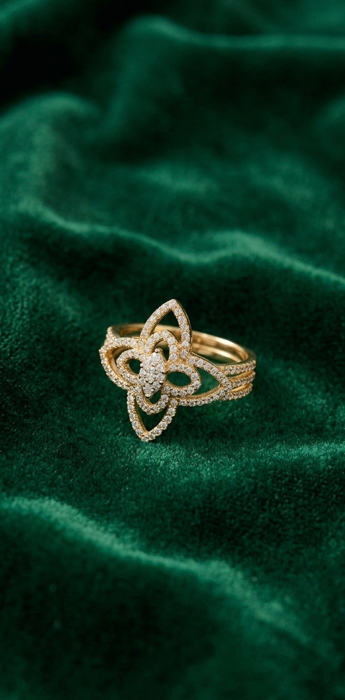Bague Soa- Plaqué Or jaune