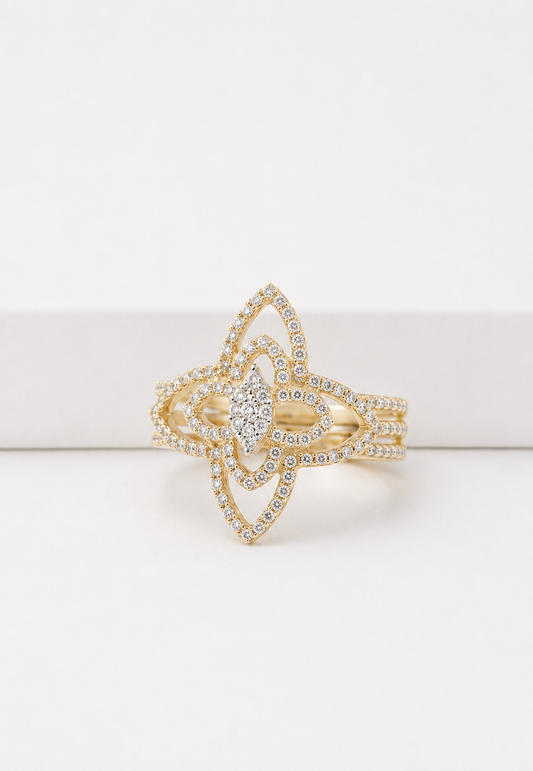Bague Soa- Plaqué Or jaune