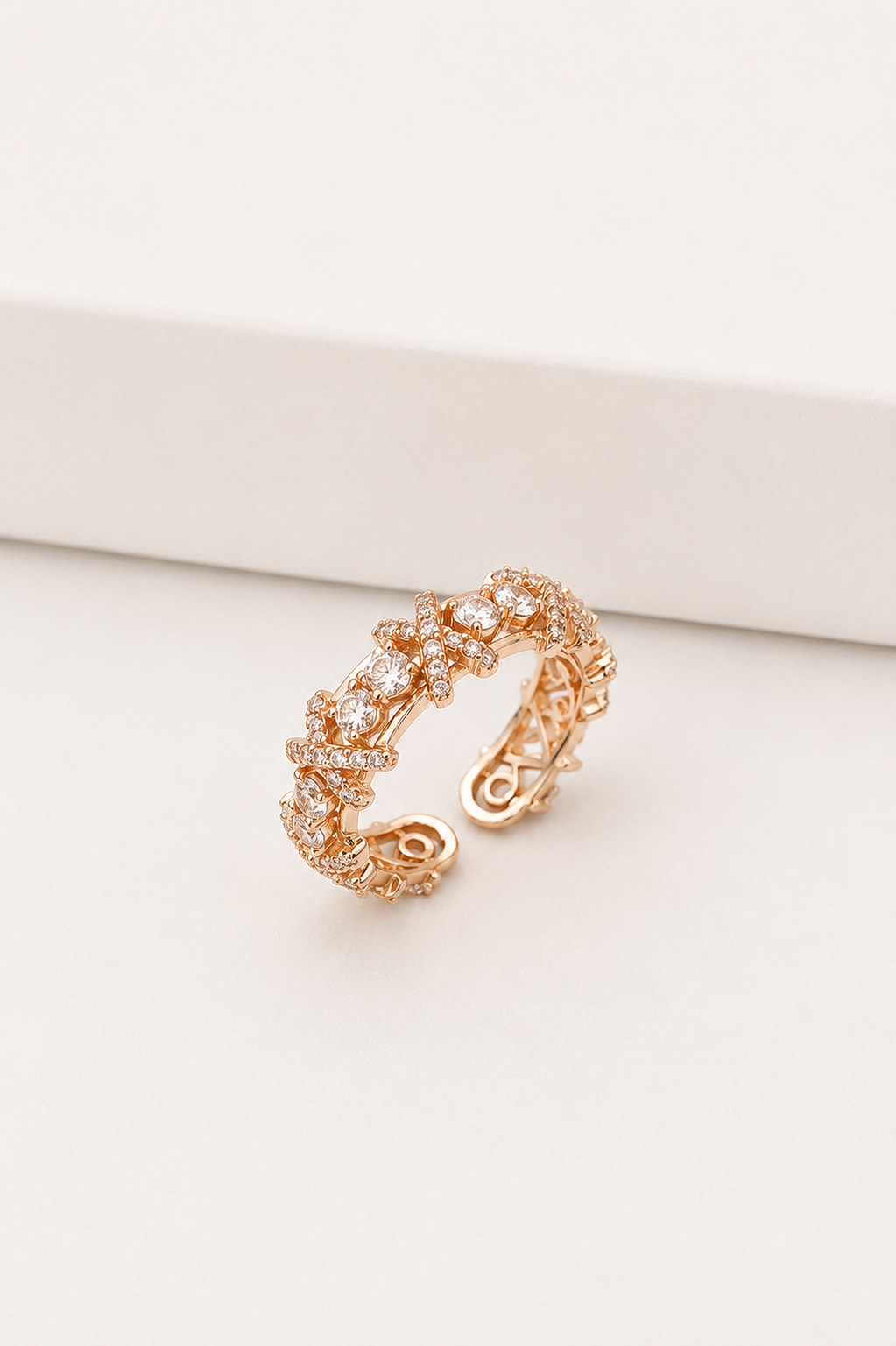 Bague Rosé Impériale- plaqué Or rose